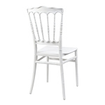 Καρέκλα Napoleon pp λευκή 38,5x46,5x89εκ - Image 2