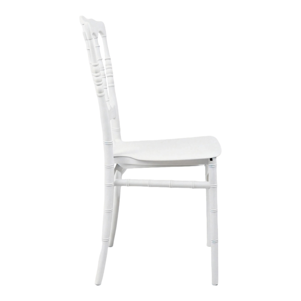 Καρέκλα Napoleon pp λευκή 38,5x46,5x89εκ - Image 3