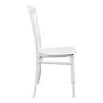 Καρέκλα Napoleon pp λευκή 38,5x46,5x89εκ - Image 3