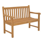 Καναπές Nat teak ξύλο σε φυσική απόχρωση 120x57x96εκ