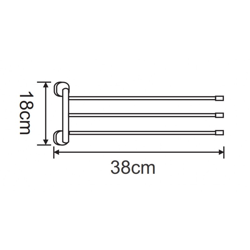 003-800x800-3 Αξεσουάρ μπάνιου ICA 003 M - Image 1