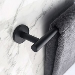 LUSSO BLACK MATT βάση για πετσέτα 60cm 3625BM - Image 3