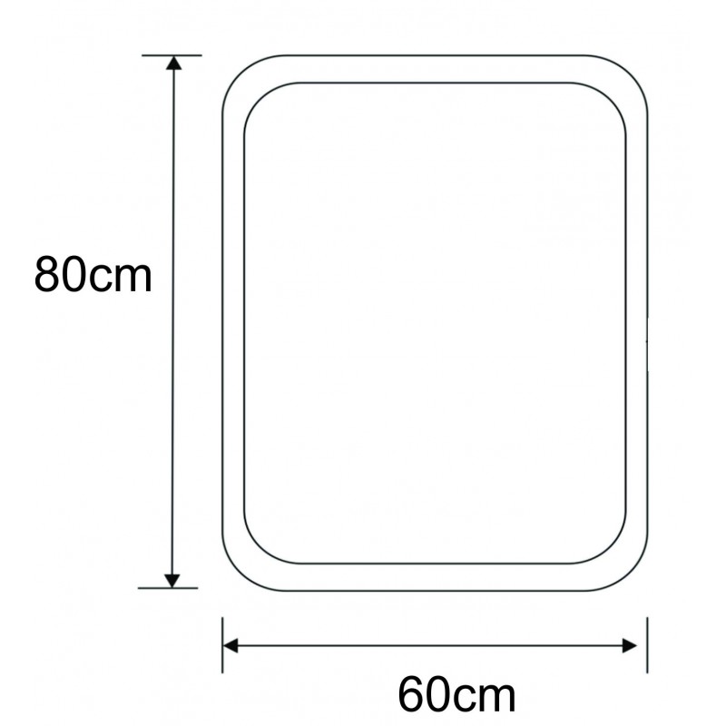 1009-80-800x800-1 Καθρέφτης ICM 1009 / 80 - Image 1