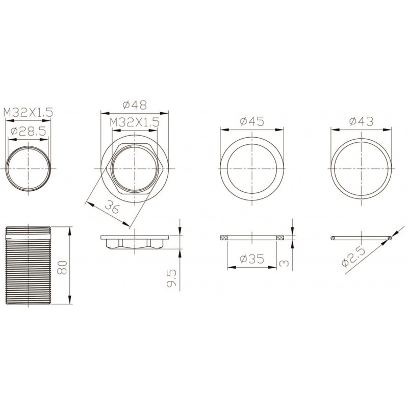 1018-MOUNTING-SET-D-800x800-1 Ανταλλακτικά ICSP F1018 MOUNTING SET - Image 1