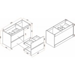 Έπιπλο μπάνιου ICP 10545 - Image 2