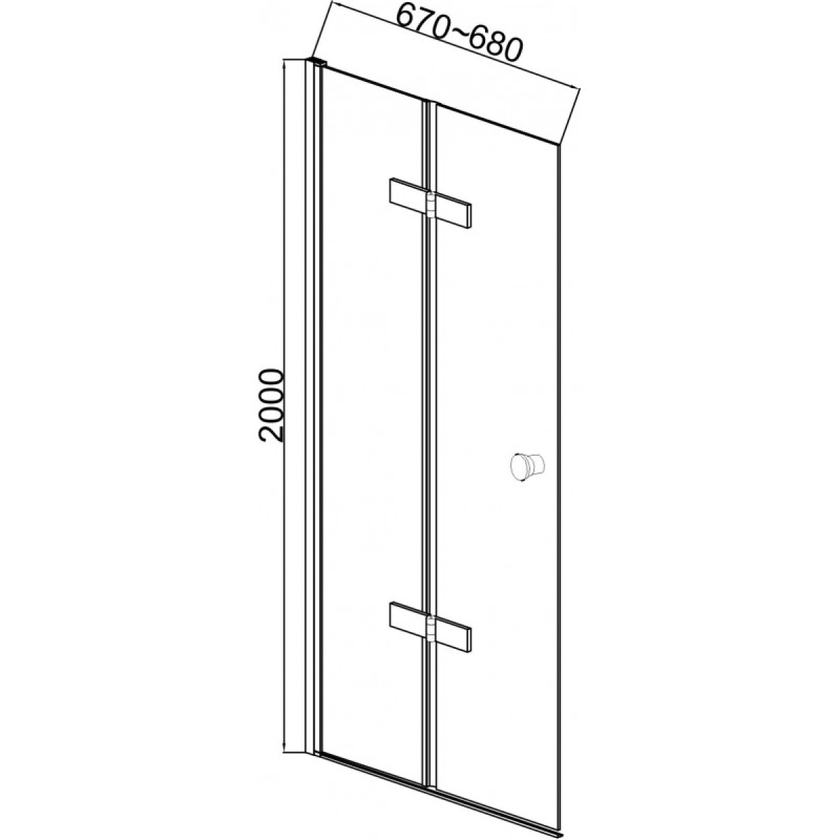 Διαχωριστικό πάνελ ICS 114FS/70 NEW - Image 2