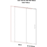 Διαχωριστικό πάνελ ICS 119FC/160 - Image 2