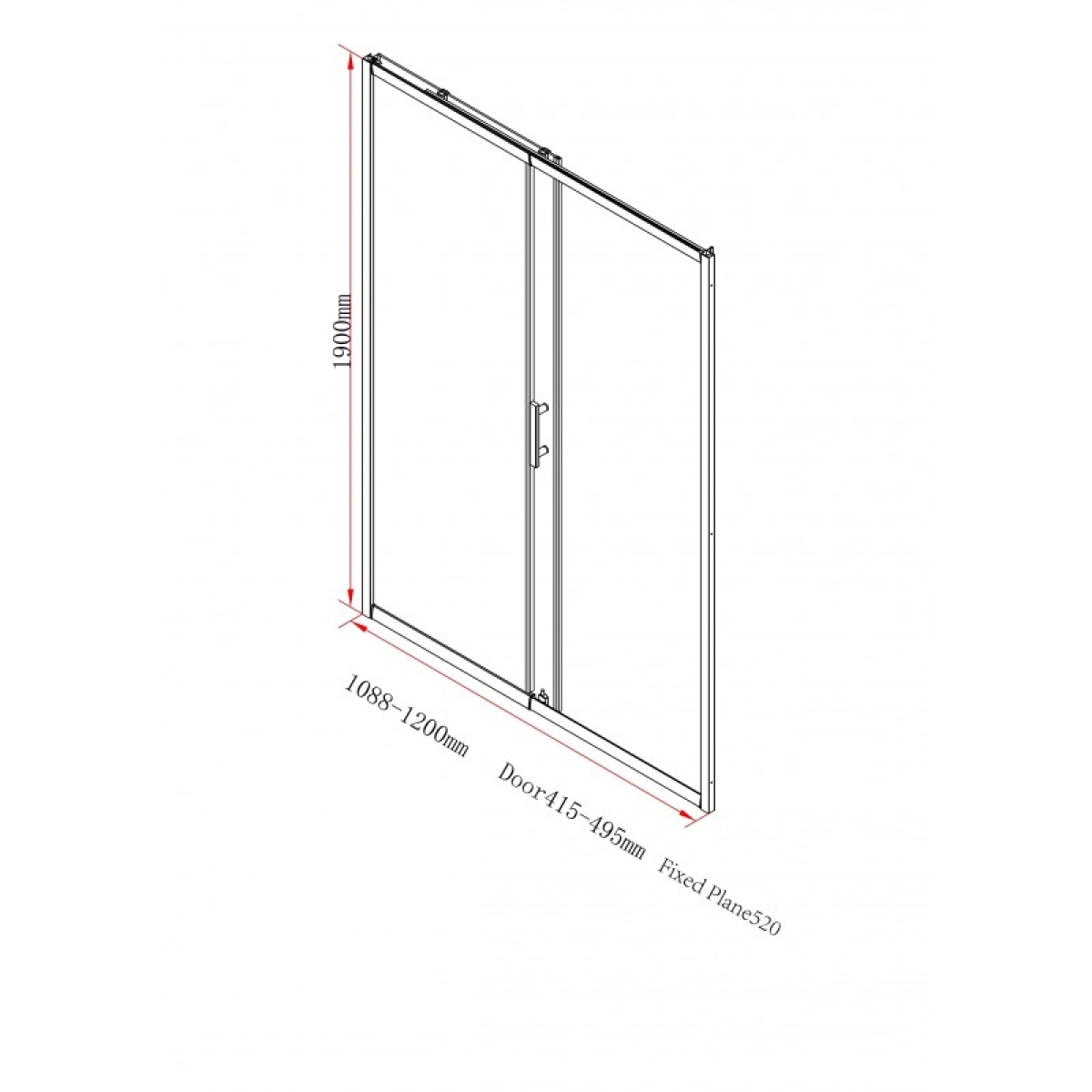Διαχωριστικό πάνελ ICS 119G/110 - Image 2