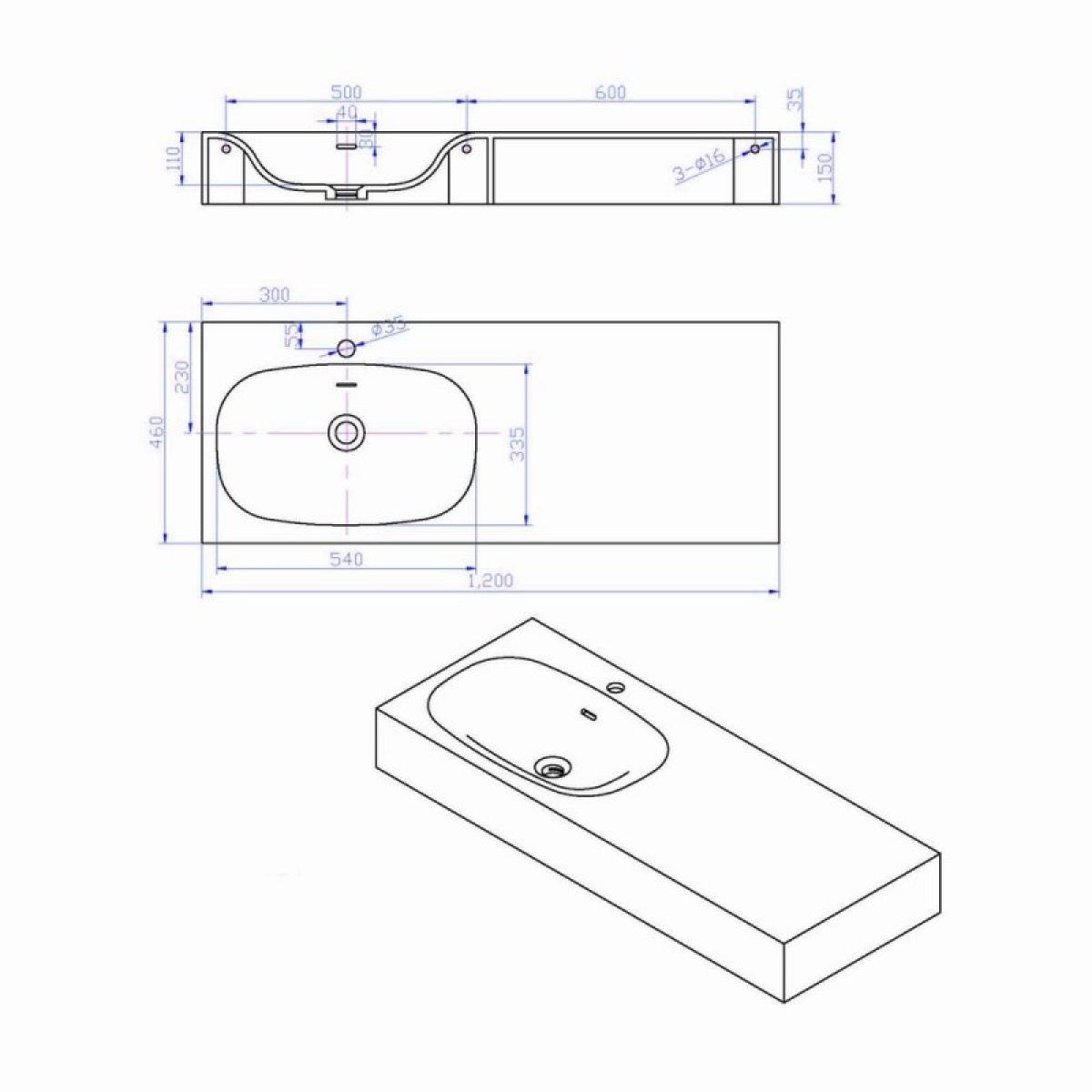 Νιπτήρας - ICB 12048 - Image 2