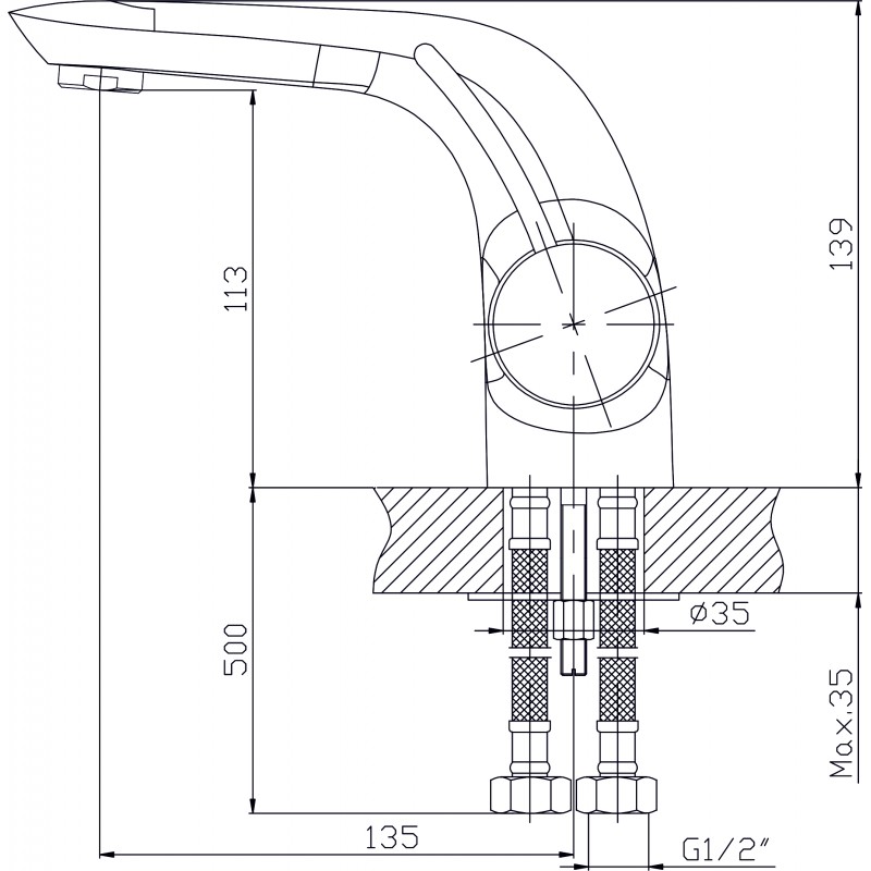 1390091-800x800-1 Ορειχάλκινη μπαταρία TIANA ICF 1390091 - Image 1
