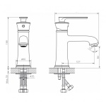 Ορειχάλκινη μπαταρία OLLA ICF 148118ORB - Image 2