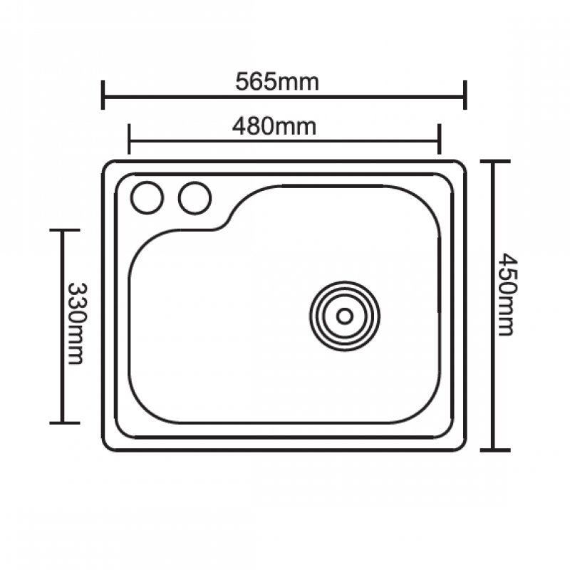 14ICK-D5645P-2-800x800-1 Νεροχύτης κουζίνας αλπακά ICK 5645 - Image 1