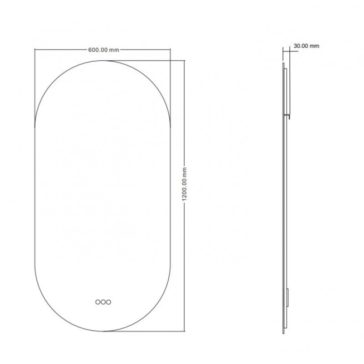 BRUNO LED καθρέφτης 1955-60 - Image 3