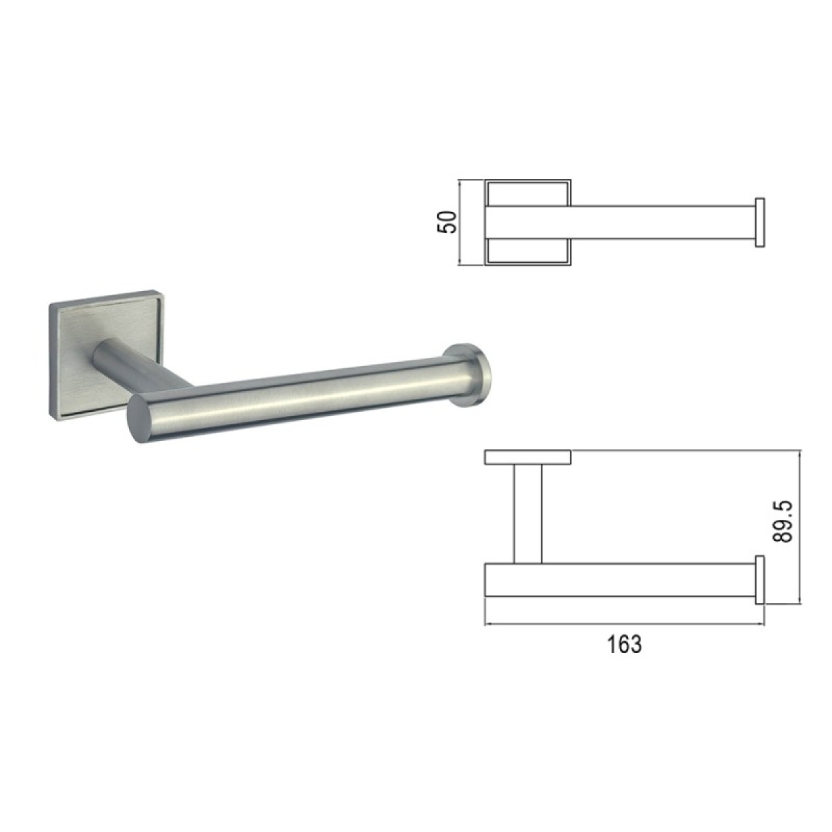 MODENA BRUSH χαρτοθήκη τουαλέτας 3851-1BS - Image 3
