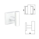 MODENA WHITE MATT κρεμάστρα 3850WM - Image 3