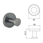 LUSSO GUN GREY κρεμάστρα 3653-1GG - Image 2