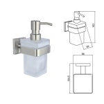 MODENA BRUSH ντισπένσερ 3863BS - Image 2