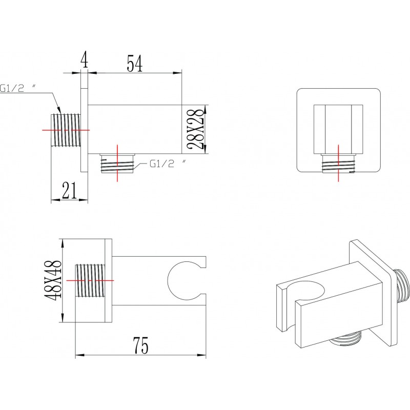 2117-800x800-1 Στήριγμα ICH 2117 - Image 1