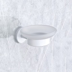 LUSSO WHITE MATT σαπουνοθήκη 3659WM