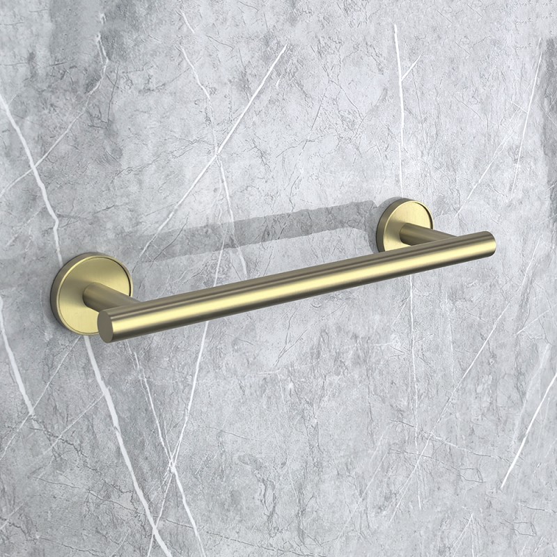3-800x800-112 LUSSO BRUSH GOLD βάση για πετσέτα 30cm 3624BG - Image 1