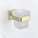 MODENA BRUSH GOLD ποτήρι 3858BG