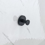 LUSSO BLACK MATT μονή κρεμάστρα 3653-1BM