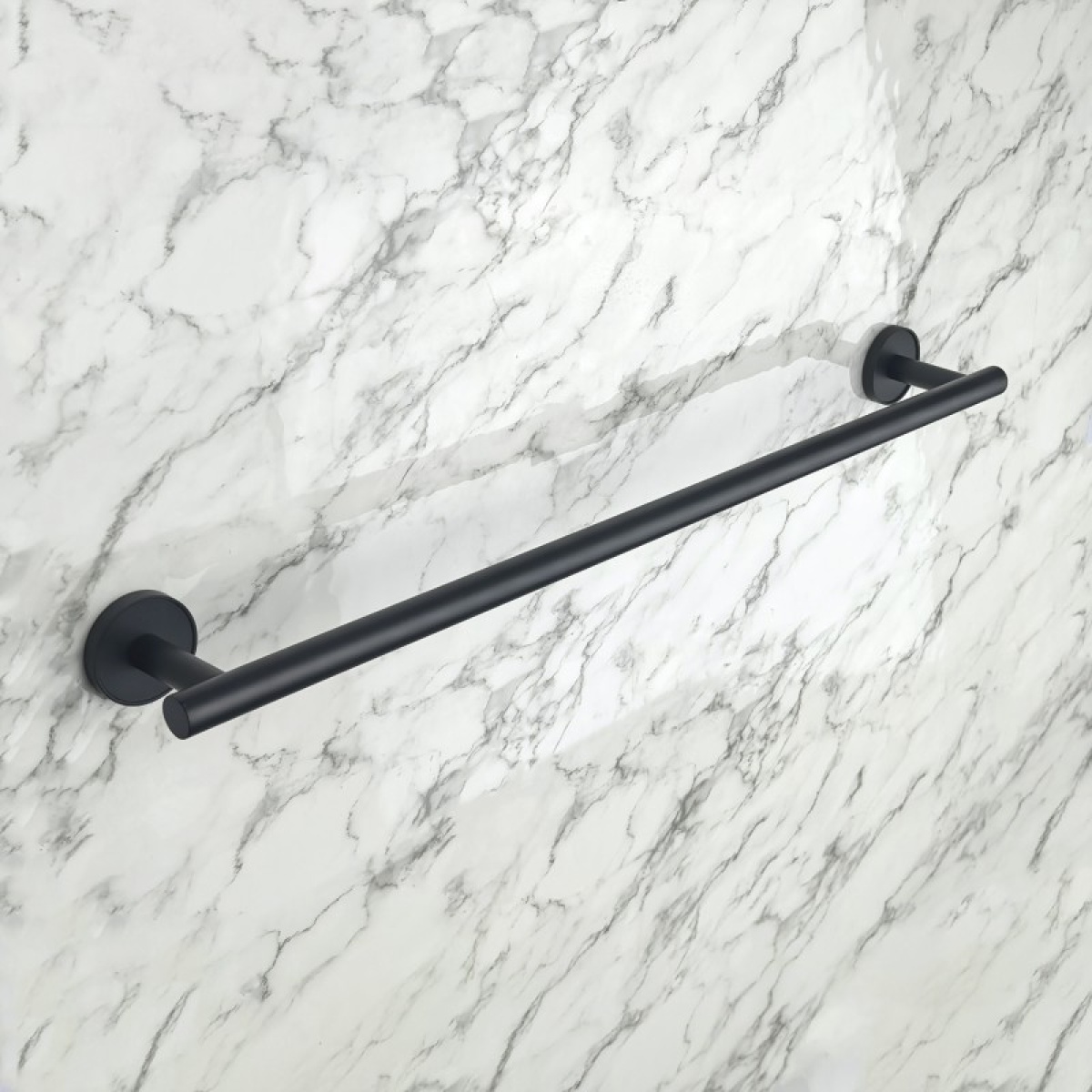 LUSSO BLACK MATT βάση για πετσέτα 60cm 3625BM - Image 2