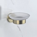 LUSSO BRUSH GOLD σαπουνοθήκη 3659BG