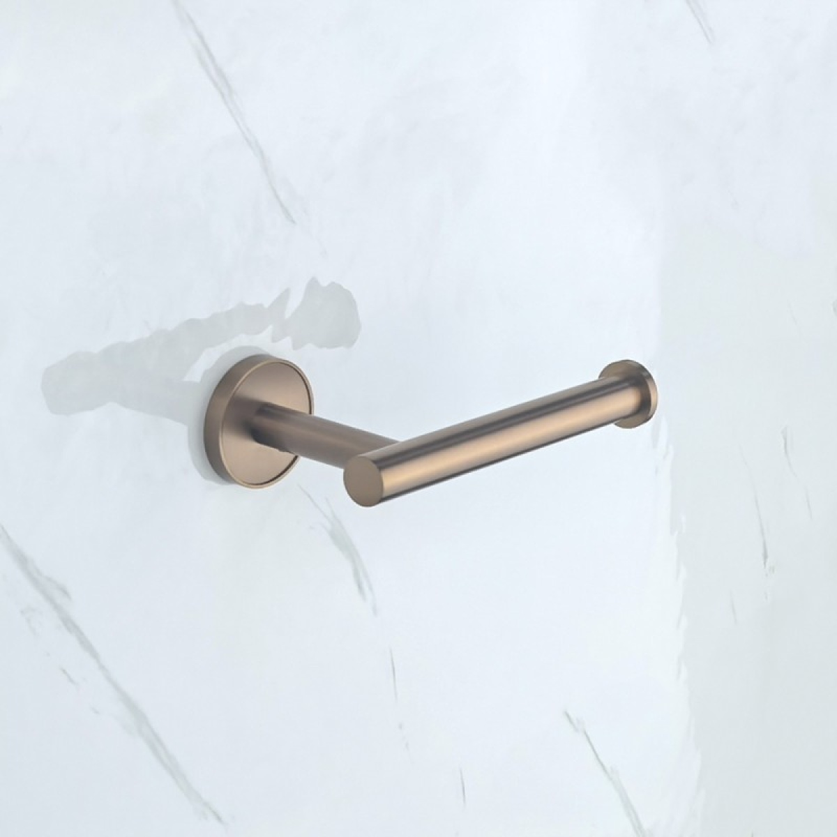 LUSSO BRUSH ROSE GOLD χαρτοθήκη τουαλέτας 3651-1BRG - Image 2