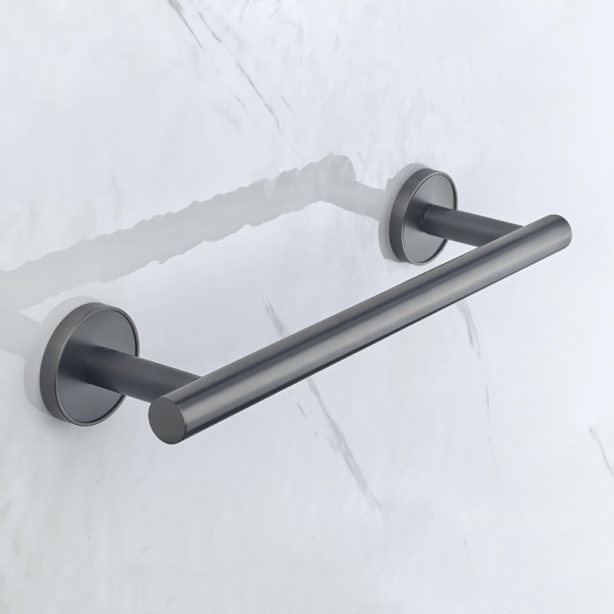 LUSSO GUN GREY βάση για πετσέτα 30cm 3624GG - Image 2