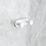 LUSSO WHITE MATT διπλή κρεμάστρα 3653-2WM