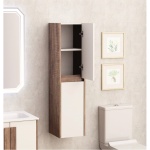 PVC στήλη μπάνιου ICP 3012 WOODEN - Image 2
