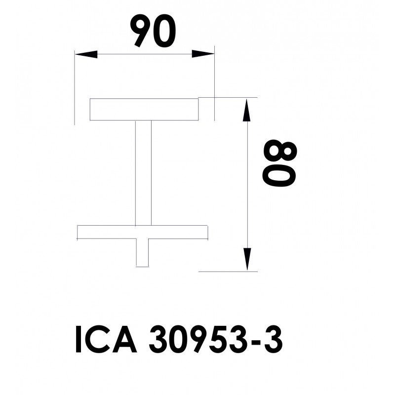 30953-3-800x800-1 Αξεσουάρ μπάνιου ΑΡΙΕΛ ICA 30953-3 - Image 1