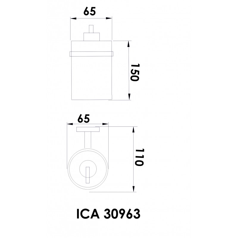 30963-800x800-1 Αξεσουάρ μπάνιου ΑΡΙΕΛ ICA 30963 - Image 1