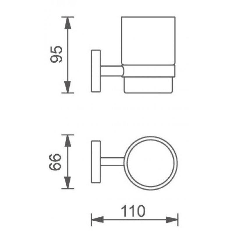 3484-800x800-1 Αξεσουάρ μπάνιου ΑΒΑ ICA 3458W - Image 1