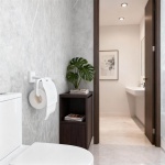 MODENA WHITE MATT χαρτοθήκη τουαλέτας με καπάκι 3851WM