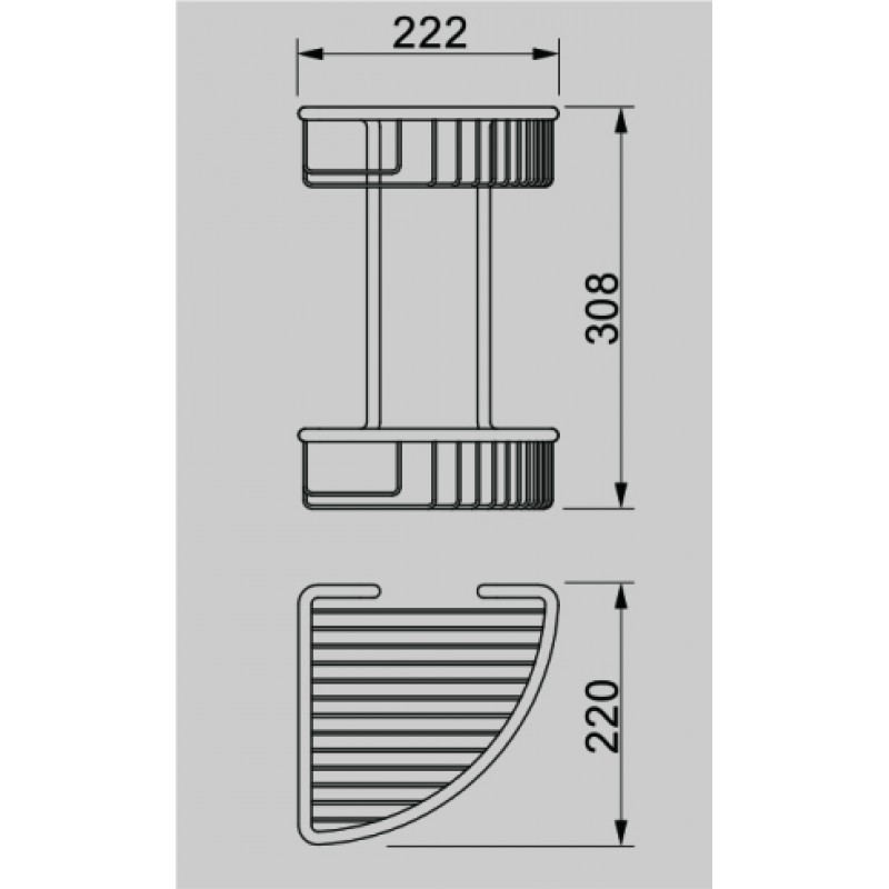 352-800x800-1 Αξεσουάρ μπάνιου ELLA ICA 352 - Image 1