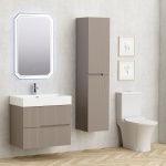 PVC στήλη μπάνιου ELORIA 3535BR