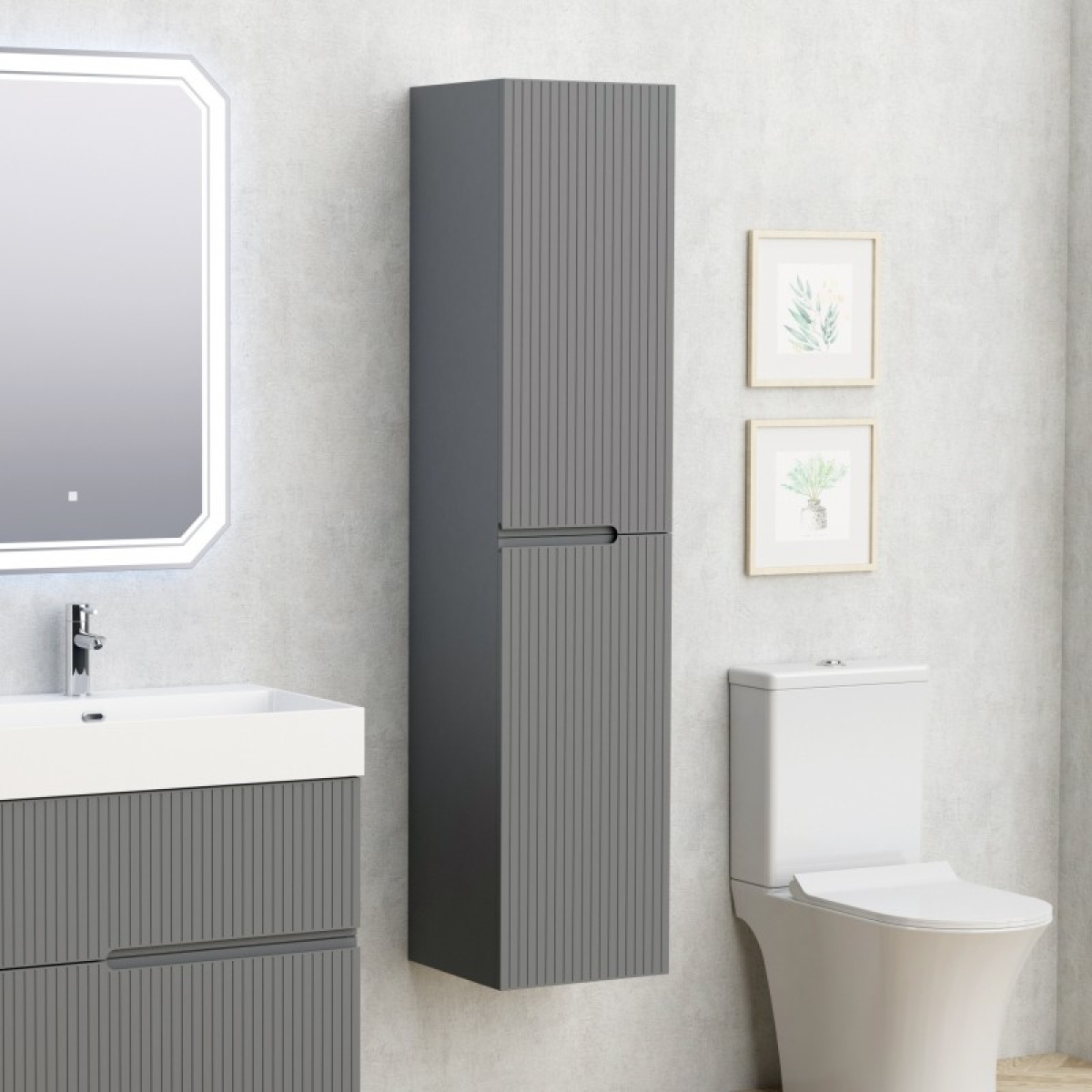 PVC στήλη ELORIA 3535 GREY - Image 3