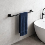 MODENA BLACK MATT βάση για πετσέτα 60cm 3825BM