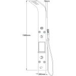 Πάνελ υδρομασάζ ICSH 3856 ΖΑΚΙ - Image 2