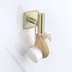 MODENA BRUSH GOLD μονή κρεμάστρα 3850BG - Image 2