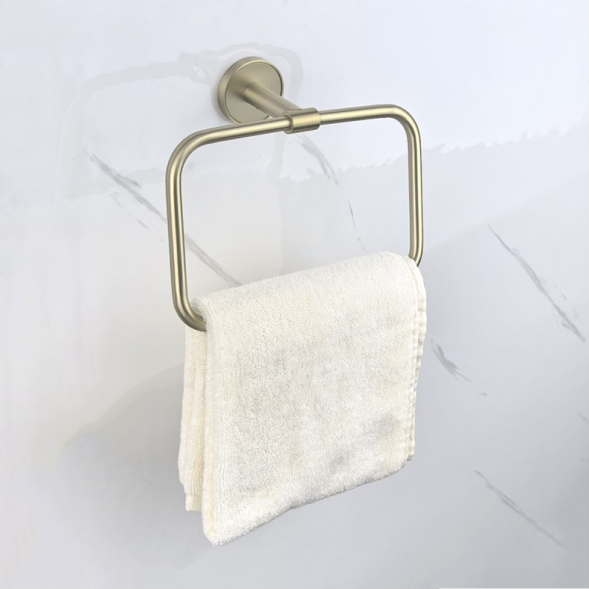 LUSSO BRUSH GOLD πετσετοθήκη 3660BG - Image 2