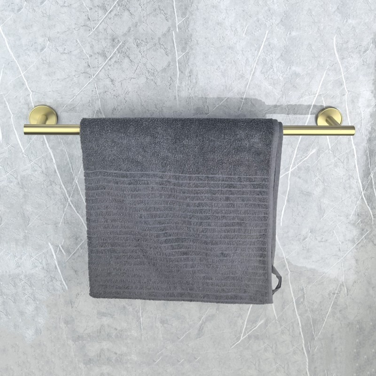 LUSSO BRUSH GOLD βάση για πετσέτα 60cm 3625BG - Image 3