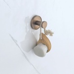 LUSSO BRUSH ROSE GOLD μονή κρεμάστρα 3653-1BRG - Image 2