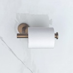 LUSSO BRUSH ROSE GOLD χαρτοθήκη τουαλέτας 3651-1BRG