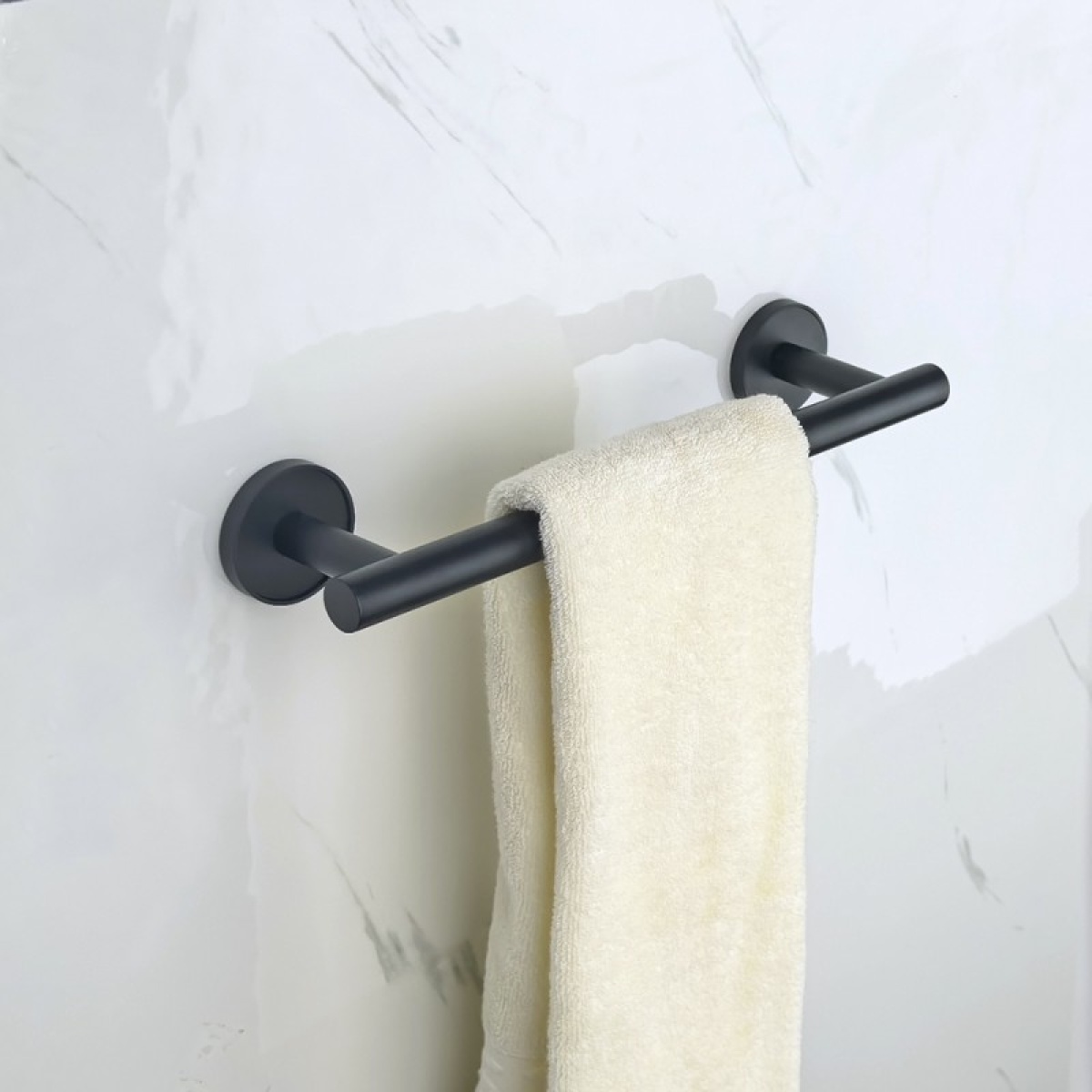 LUSSO BLACK MATT βάση για πετσέτα 30cm 3624BM - Image 2