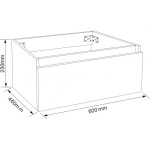 Έπιπλο μπάνιου ICP 4425-60 - Image 2