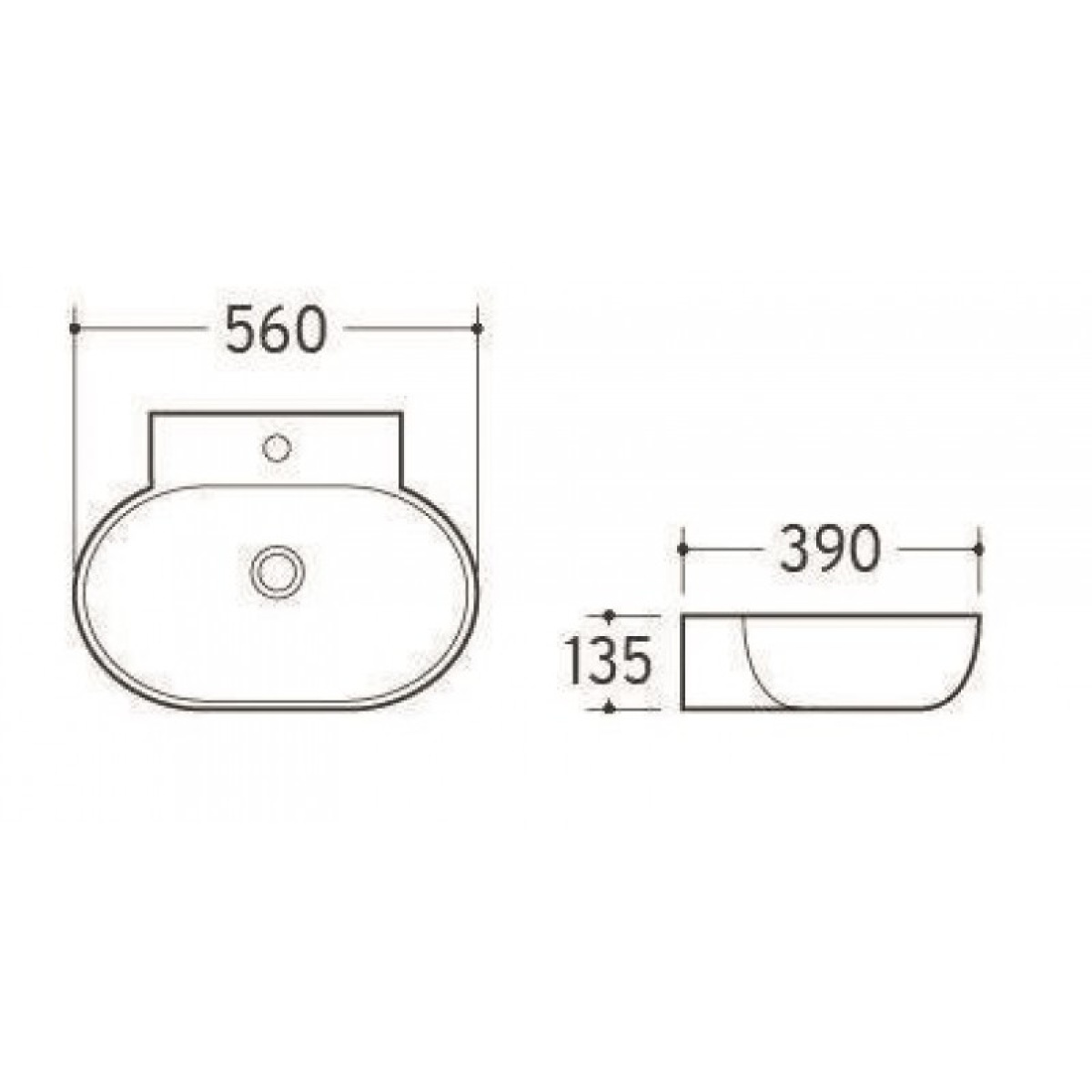 Νιπτήρας ICB 491 - Image 2