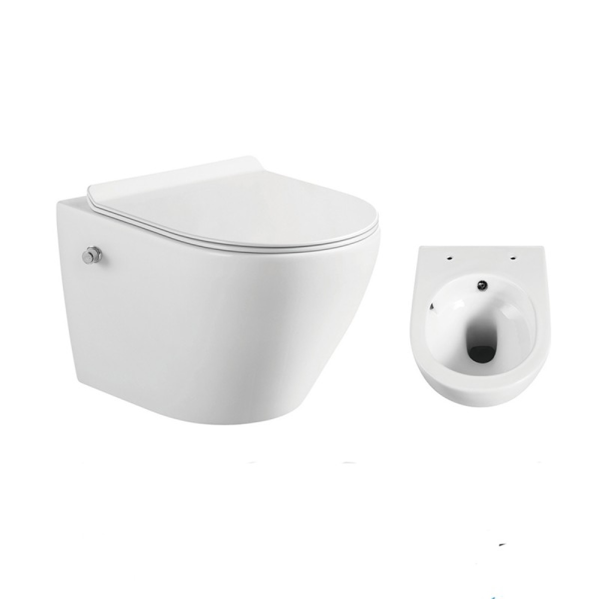 Κρεμαστή λεκάνη τουαλέτας 4937W BIDET - Image 2